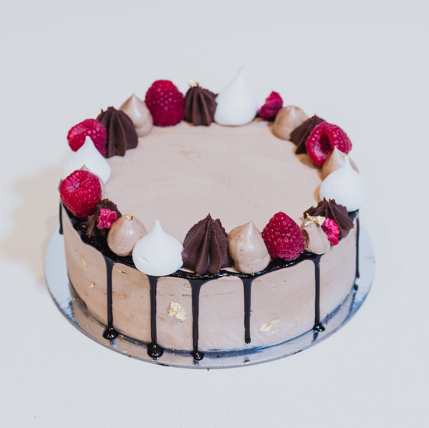 Chocolate and almond brownie cake (GF)